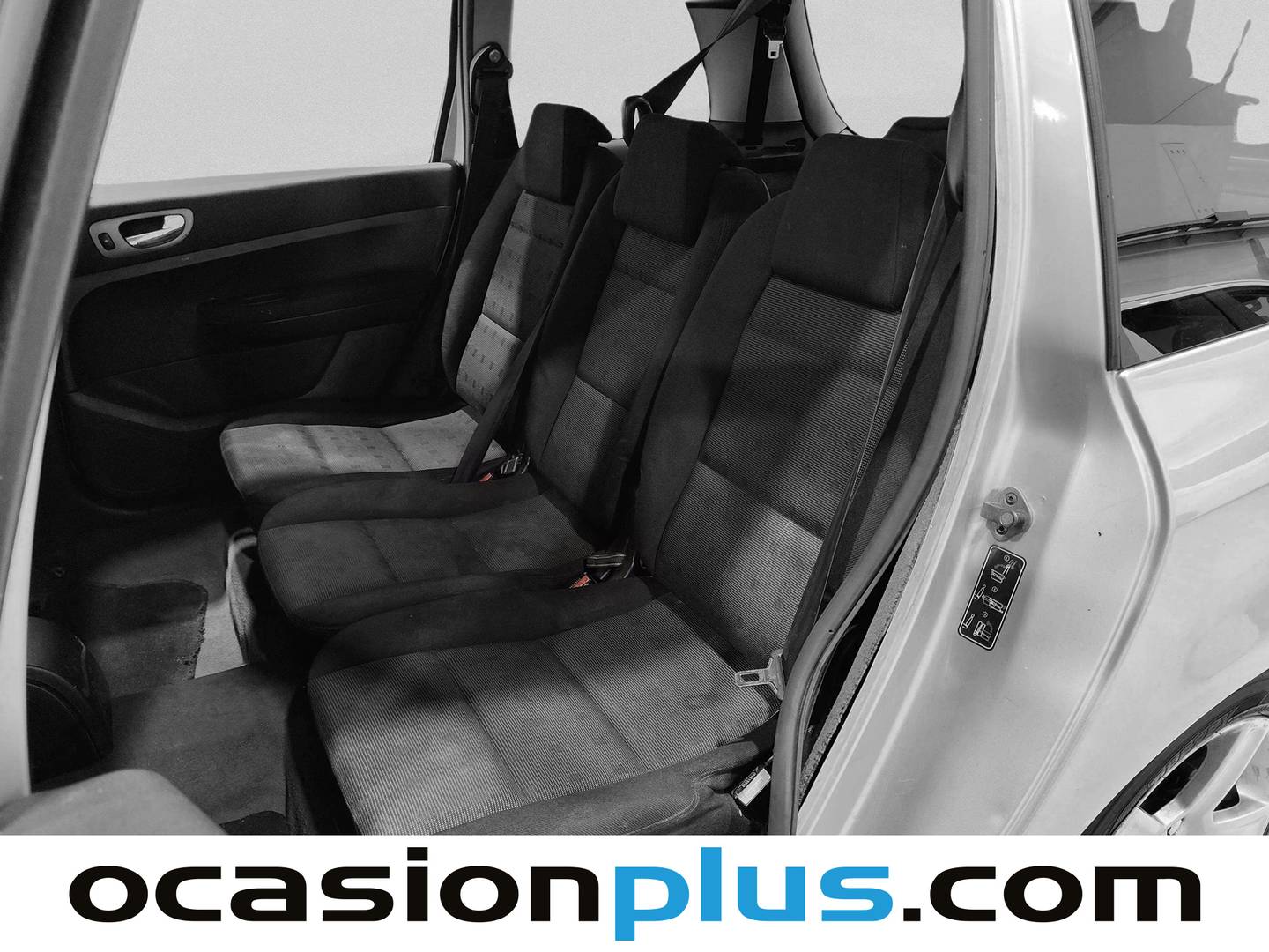 Foto asientos traseros Peugeot 307 SW Peugeot 307 SW 2.0 HDI Pack (110 CV) 7 Plazas