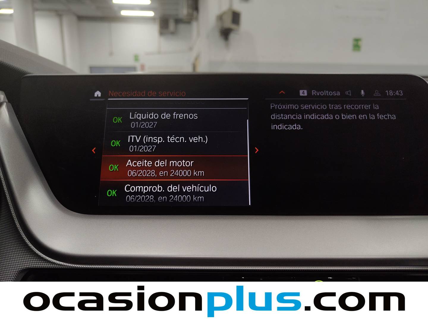 Foto del mantenimiento del BMW Serie 1 BMW Serie 1 118i (136 CV)