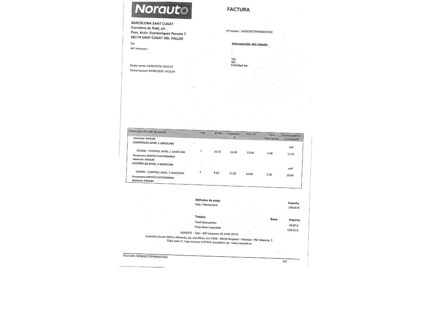 Foto del mantenimiento del Jeep Compass Jeep Compass 1.4 Multiair Night Eagle 4x2 (140 CV)