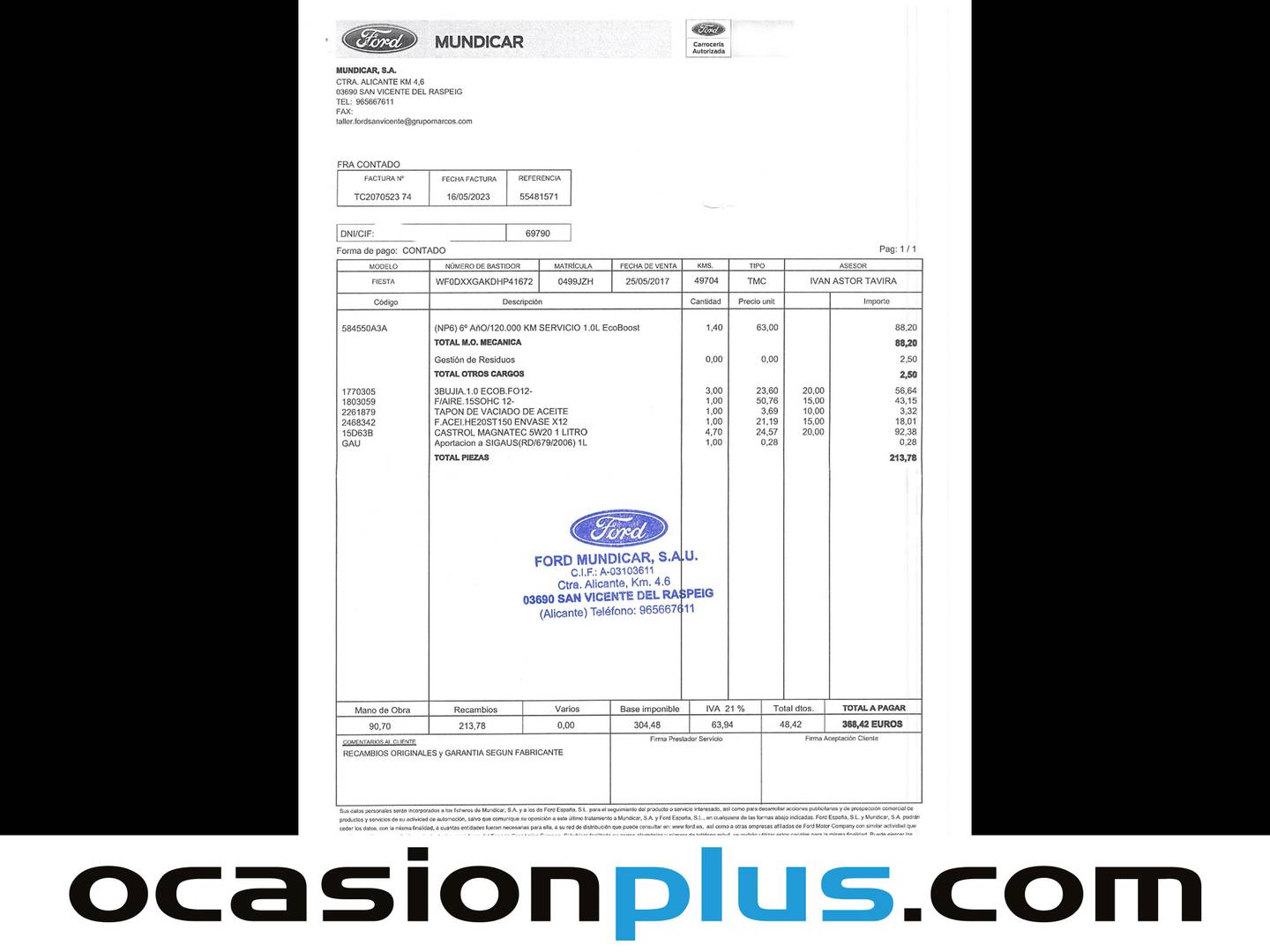 Foto Ford Fiesta Ford Fiesta 1.0 EcoBoost S&S ST-Line (125 CV)