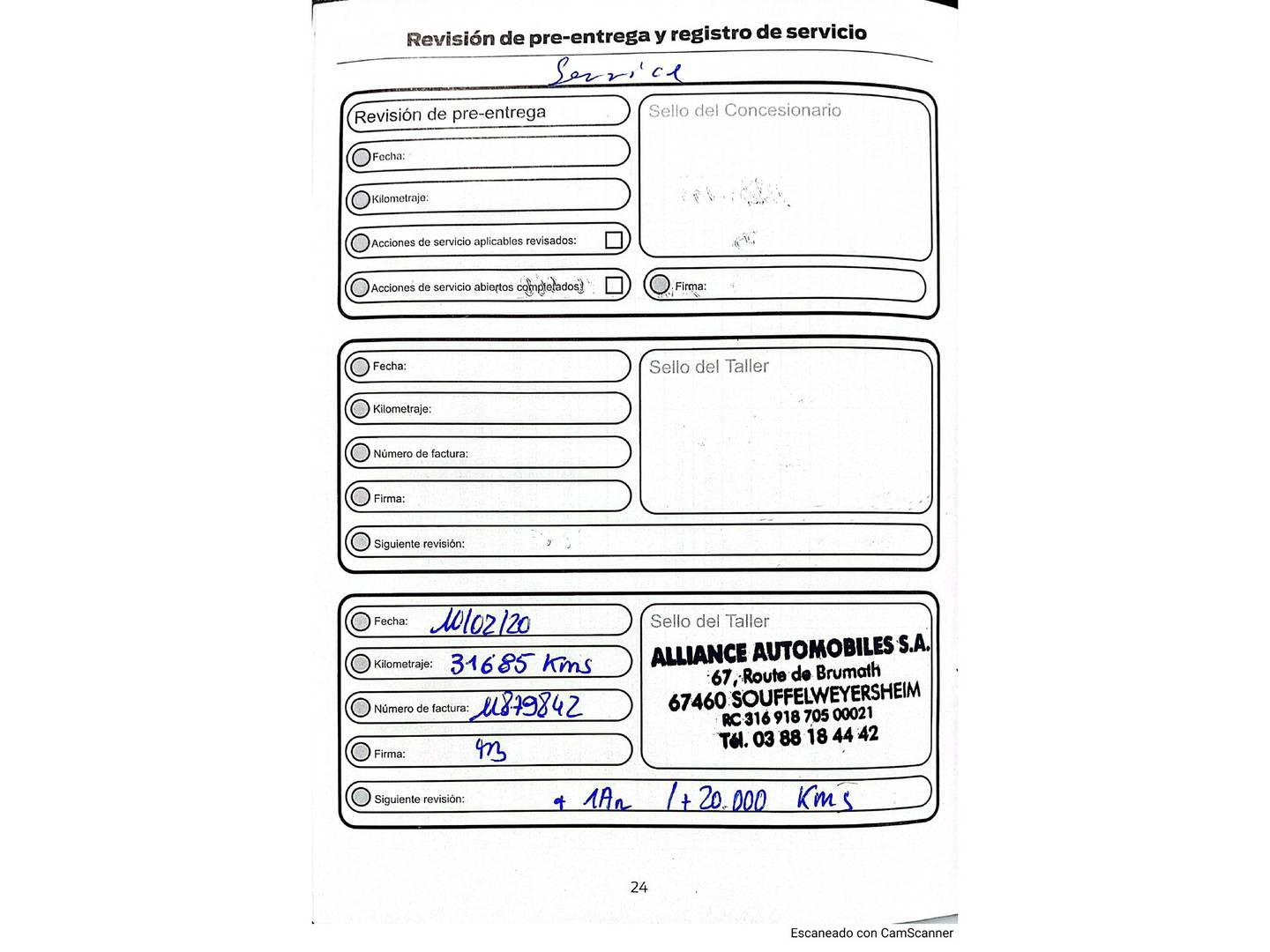 Foto del mantenimiento del Ford Kuga Ford Kuga 1.5 EcoBoost S&S Titanium 4x2 (150 CV)