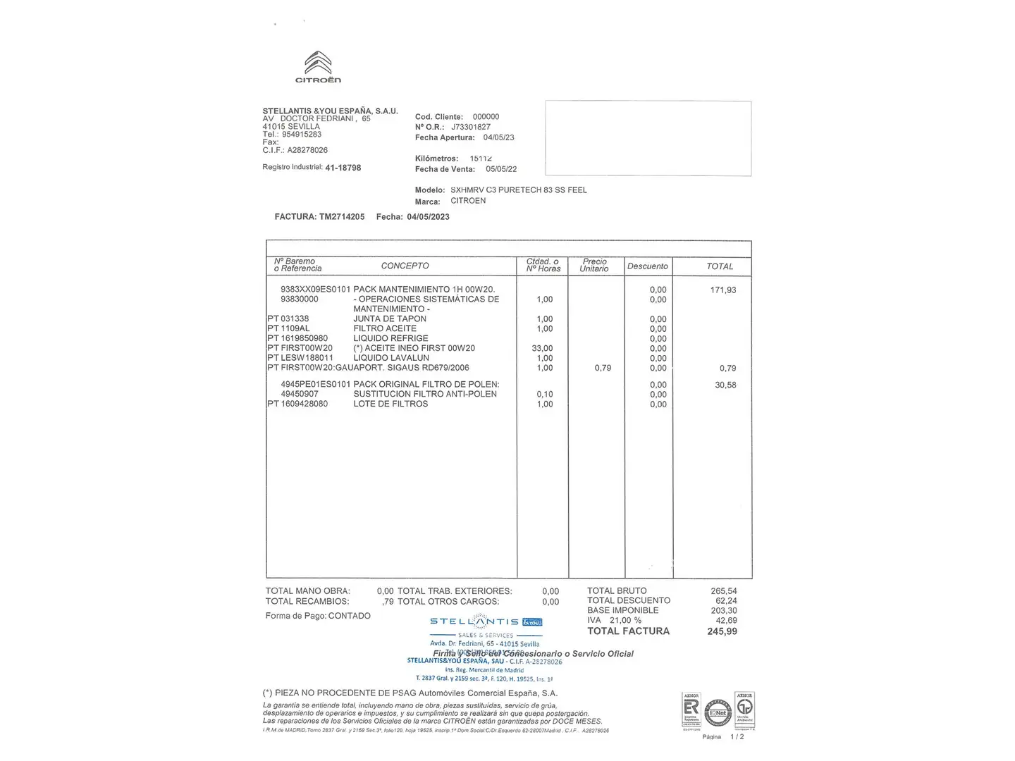 Foto Citroën C3 Citroen C3 PureTech 83 Feel (83 CV)