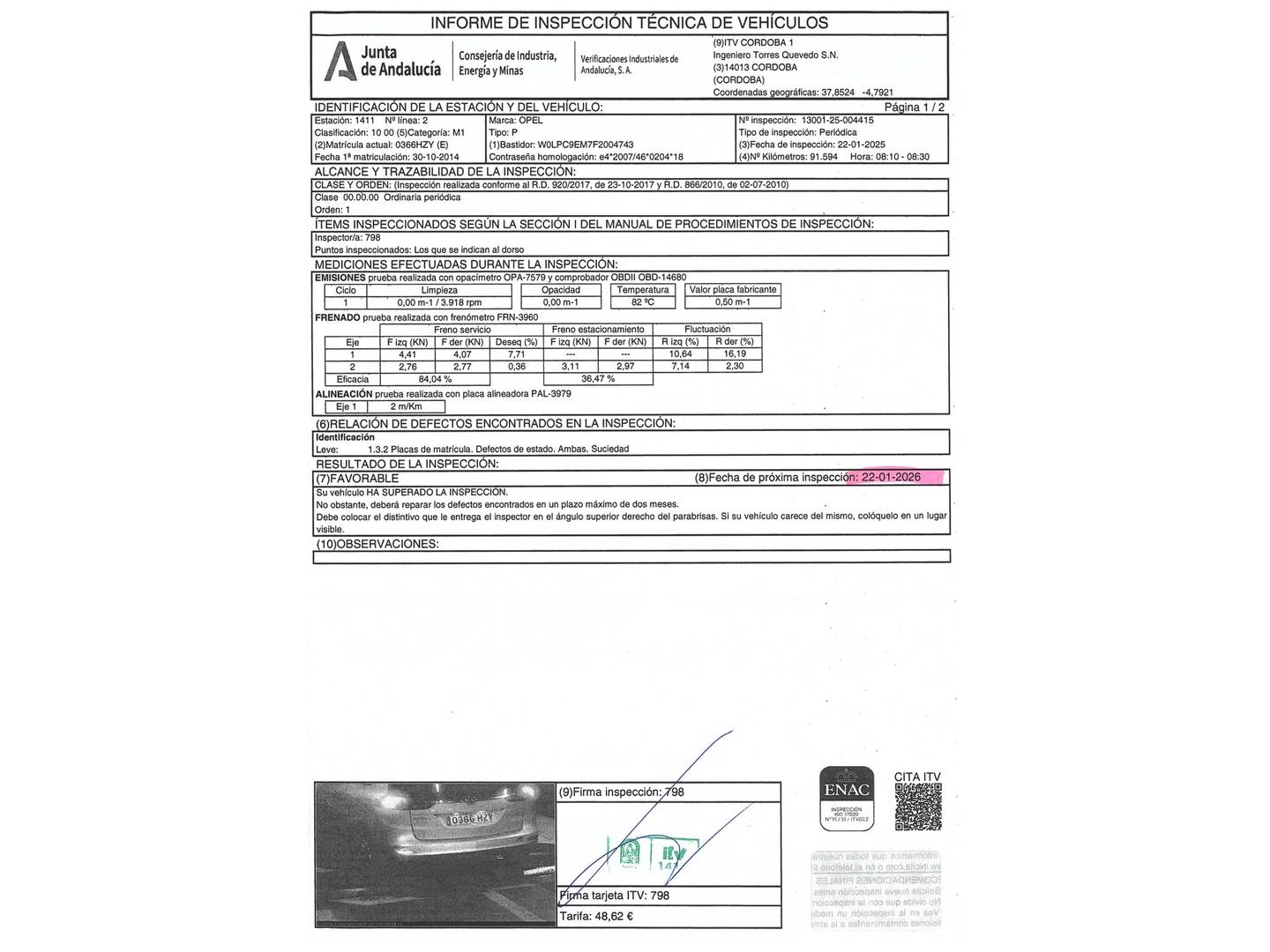 Foto Opel Zafira Tourer Opel Zafira Tourer 2.0 CDTi Expression (130 CV) 7 Plazas