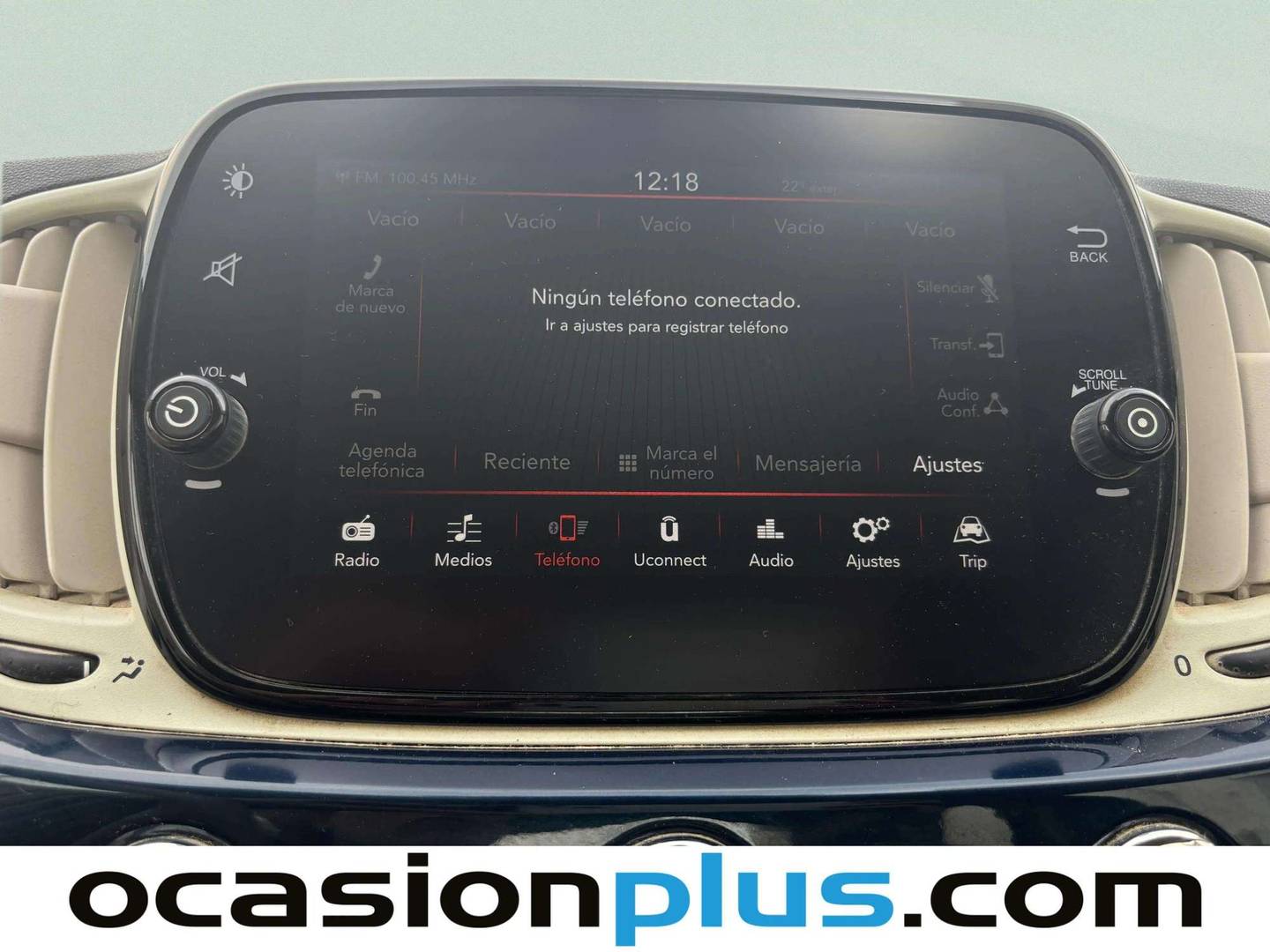 Equipamiento del Fiat 500C Fiat 500C 1.2 8v Cabrio Lounge (69 CV)