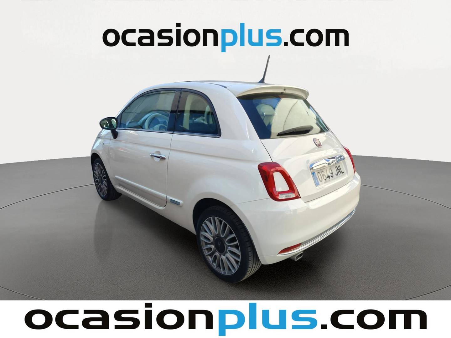 Foto trasera Fiat 500 Fiat 500 1.2 8v Lounge (69 CV) izquierda