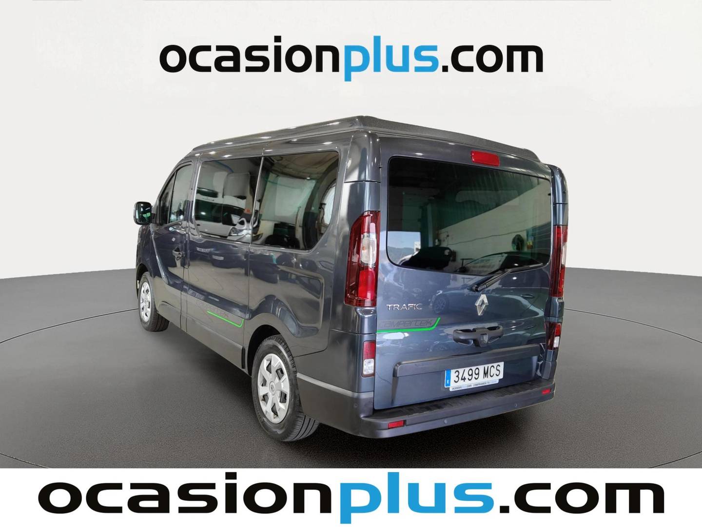Foto trasera Renault Trafic Renault Trafic Authentic Energy Blue dCi (150 CV) Semi-camperizada 5 Plazas derecha
