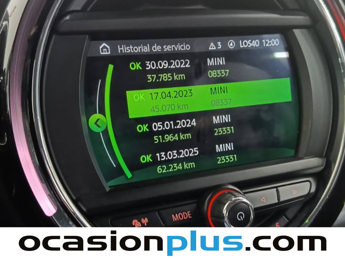 Foto del mantenimiento del Mini Countryman Mini MINI Countryman Cooper S (192 CV)