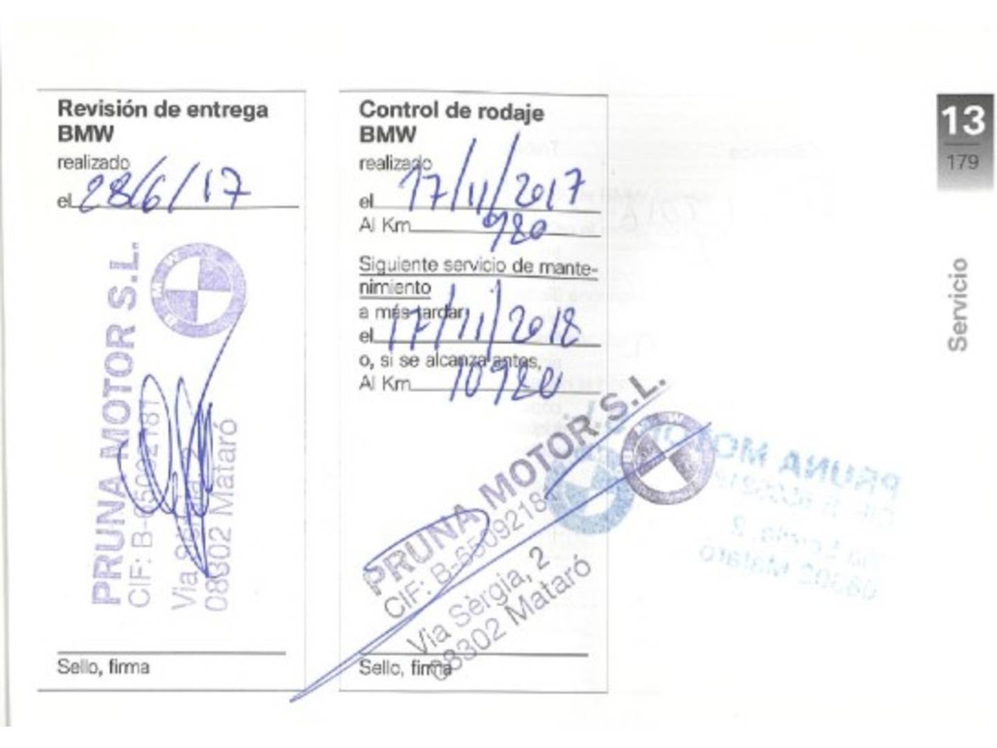 Foto del mantenimiento del BMW Motorrad F 800 R BMW Motorrad F 800 R (90 CV)