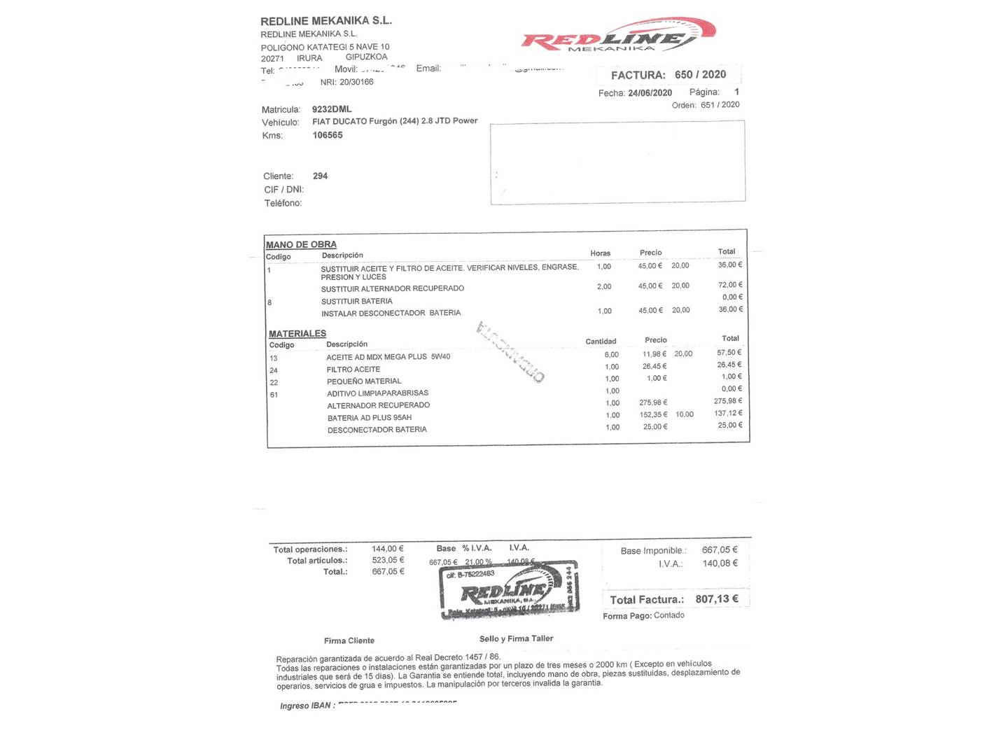 Hymer B 694 Hymer B 694 2.8D (145 CV) 4 Plazas barato