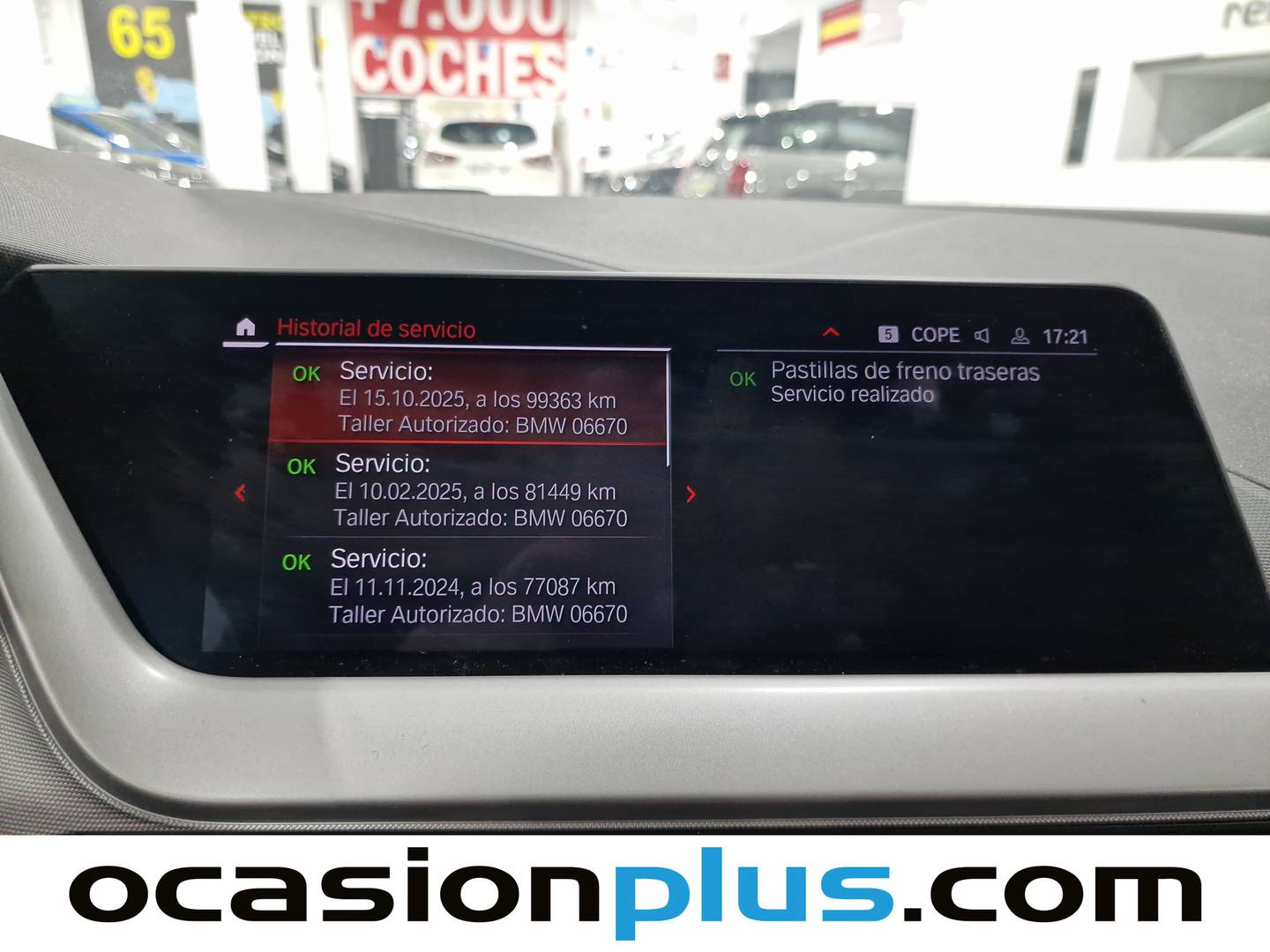 Foto del mantenimiento del BMW Serie 2 BMW Serie 2 218i Gran Coupe (140 CV)