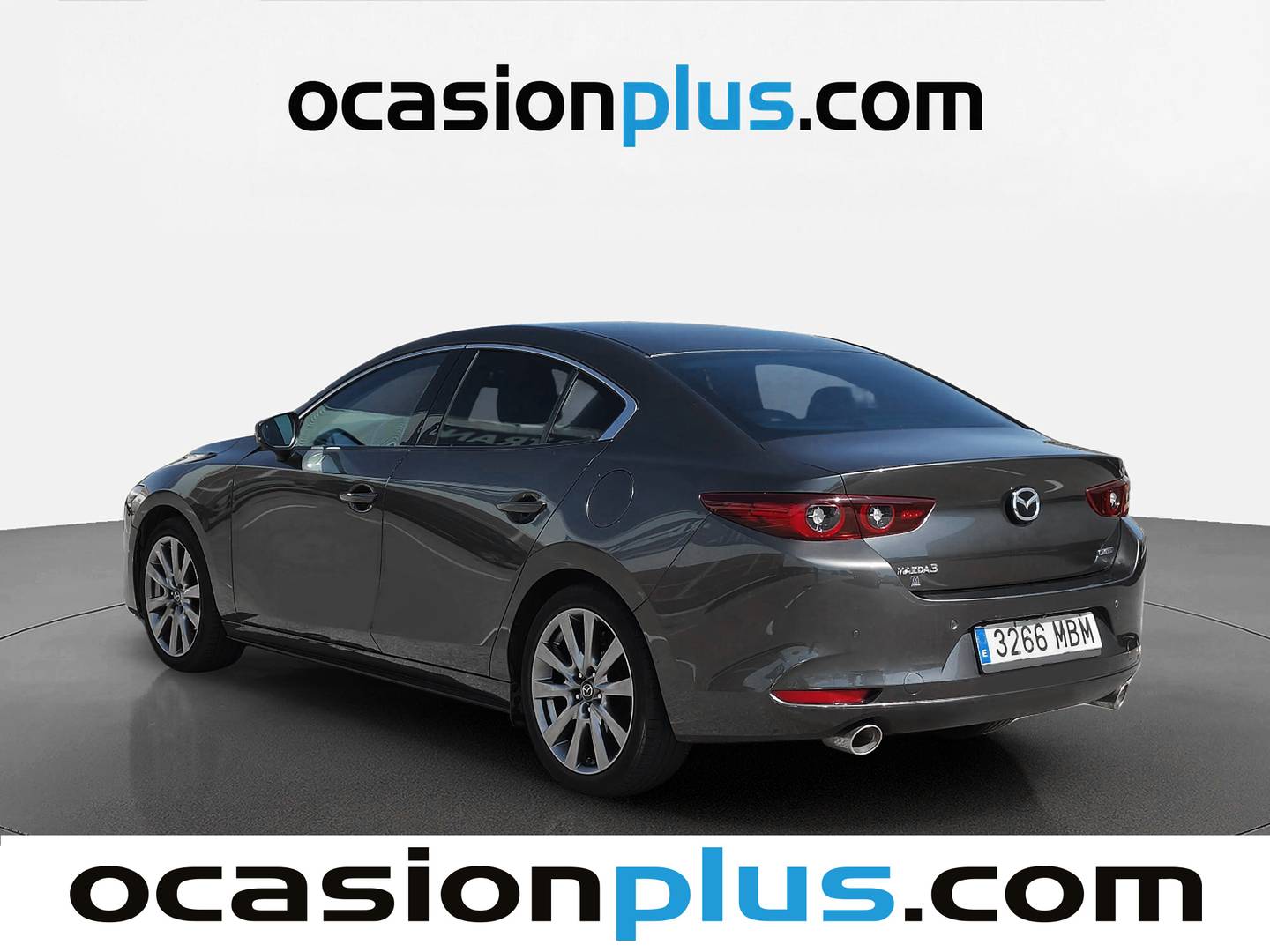 Foto trasera Mazda Mazda3 Mazda Mazda 3 2.0 Sedan e-Skyactiv-X Zenith Safety Black AT (186 CV) izquierda