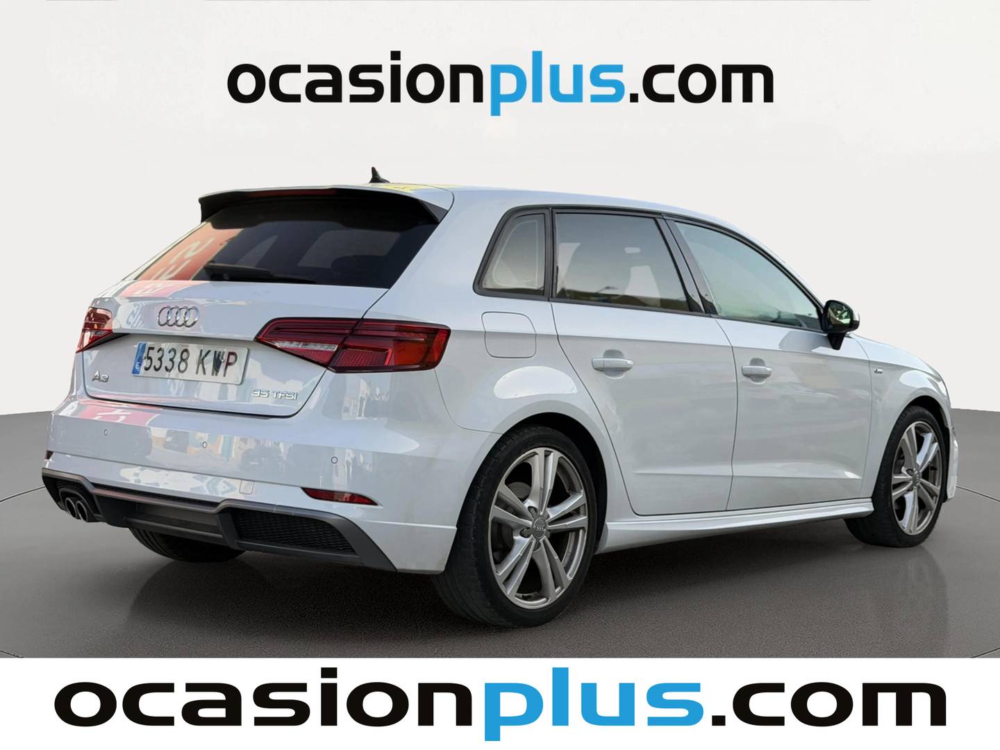 Foto trasera Audi A3 Audi A3 Sportback S line 35 TFSI (150 CV) S tronic derecha