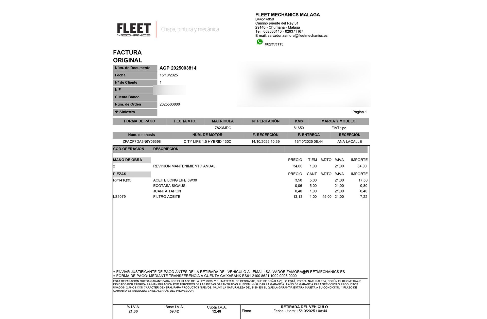Fiat Tipo 1.5 Hybrid City Life DCT - foto 19