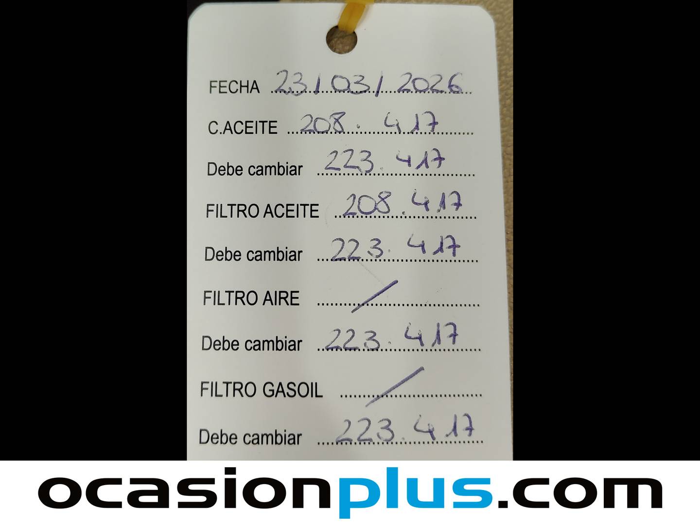 Foto del mantenimiento del Audi A5 Audi A5 Sportback 1.8 TFSI (170 CV) Pack S-Line