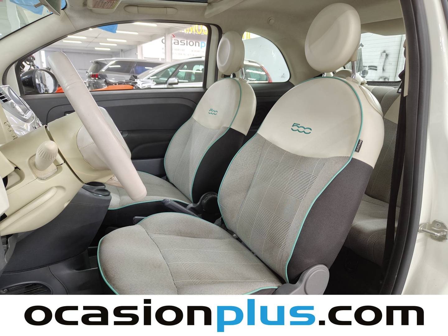 Foto asientos delanteros Fiat 500 Fiat 500 1.2 8v Lounge (69 CV)