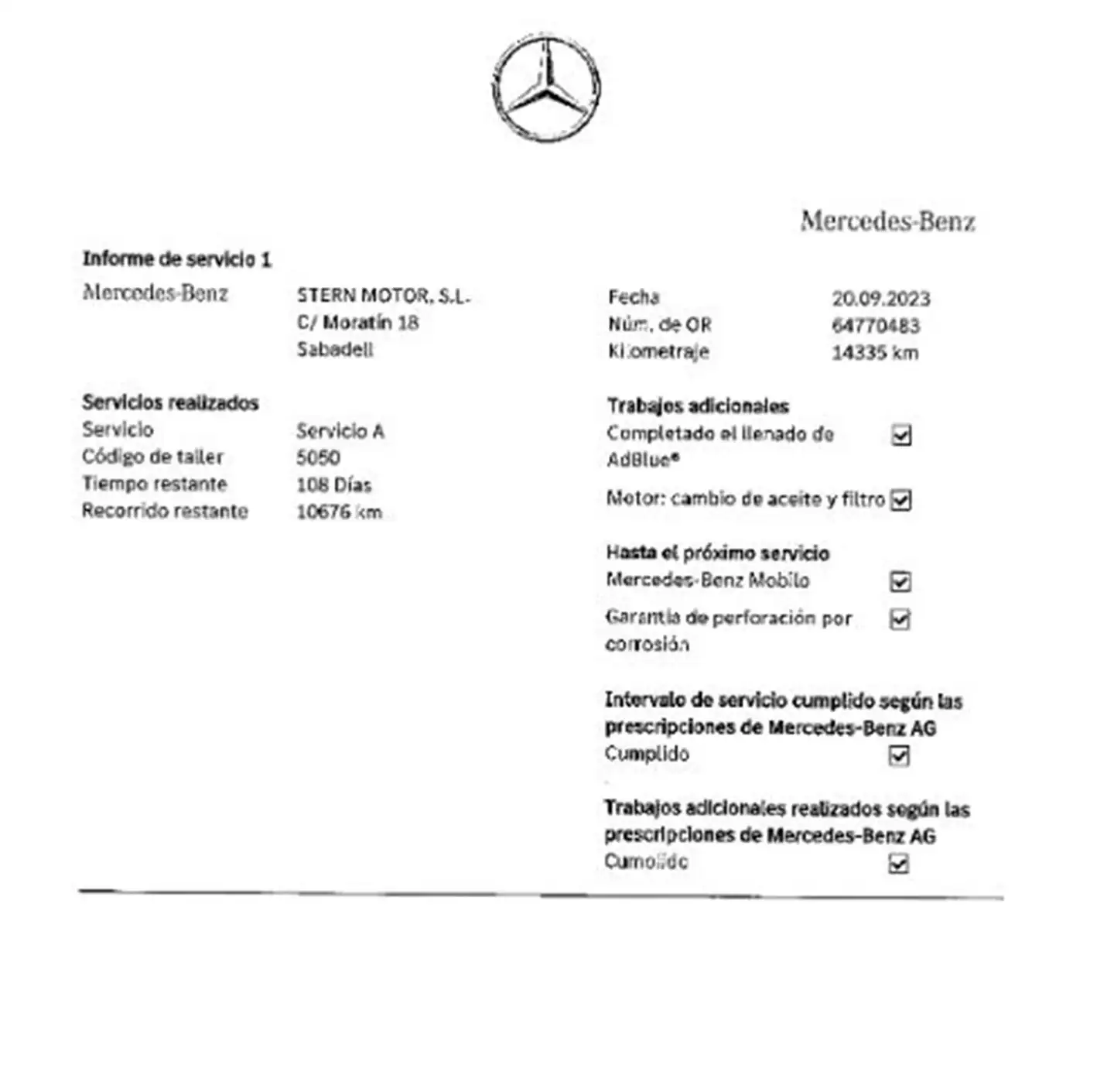 Mantenimiento
