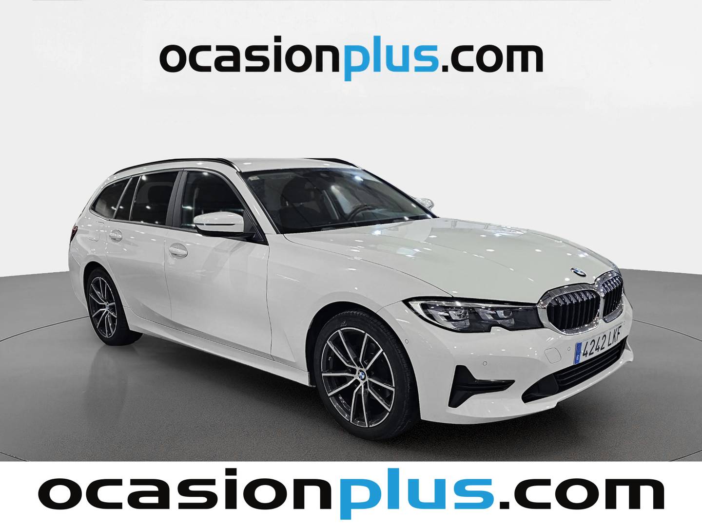 Foto delantera BMW Serie 3 BMW Serie 3 318d Touring  (150 CV) derecha