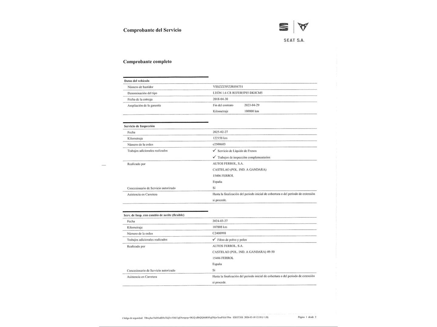 Seat León SEAT León 1.6 TDI S&S Reference Plus (115 CV) diésel