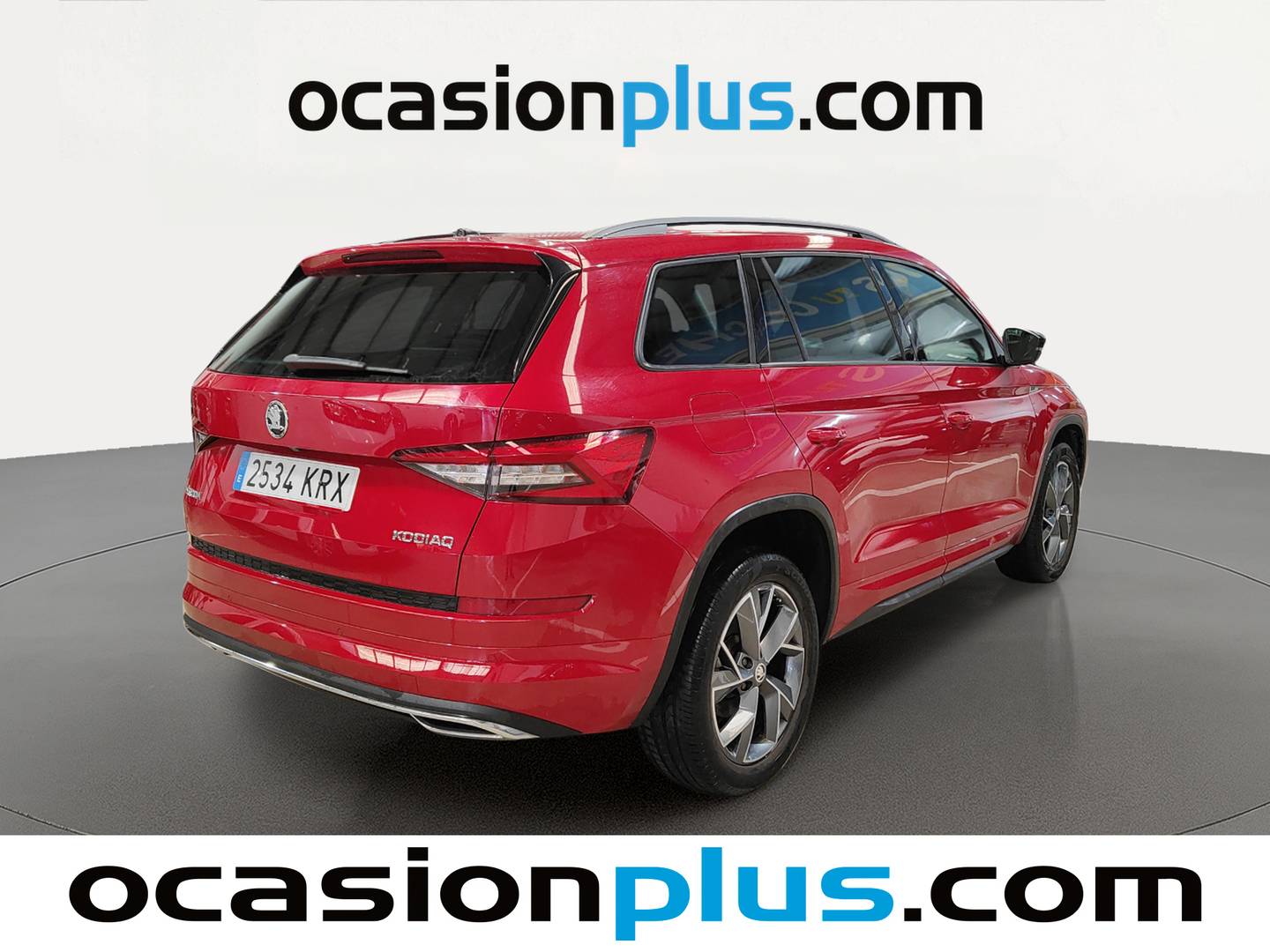 Foto trasera Skoda Kodiaq Skoda Kodiaq 2.0 TDI Sportline 4x2 DSG (150 CV) 7 PLAZAS izquierda