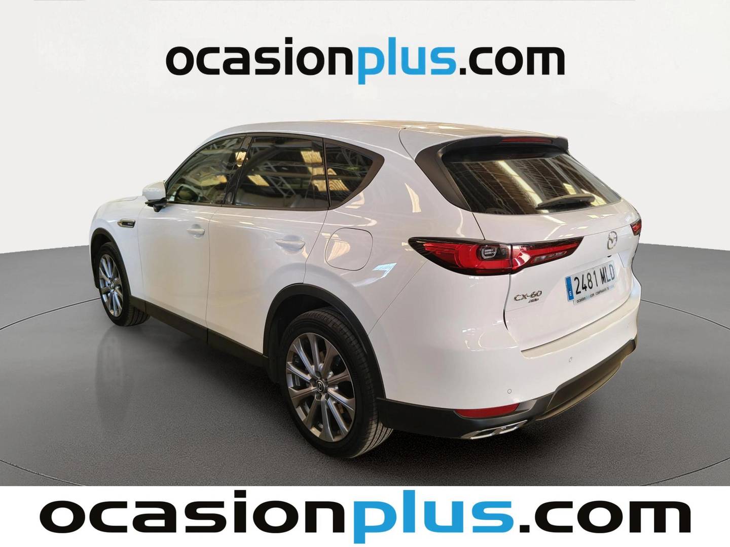 Foto trasera Mazda CX-60 Mazda CX-60 3.3 e-Skyactiv D MHEV Exclusive-Line 4WD AT (254 CV) izquierda