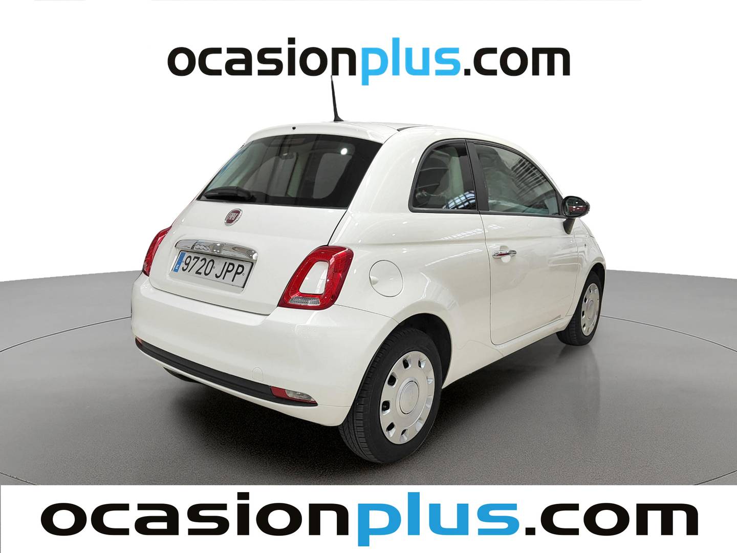 Foto trasera Fiat 500 Fiat 500 1.2 Pop (69 CV) derecha
