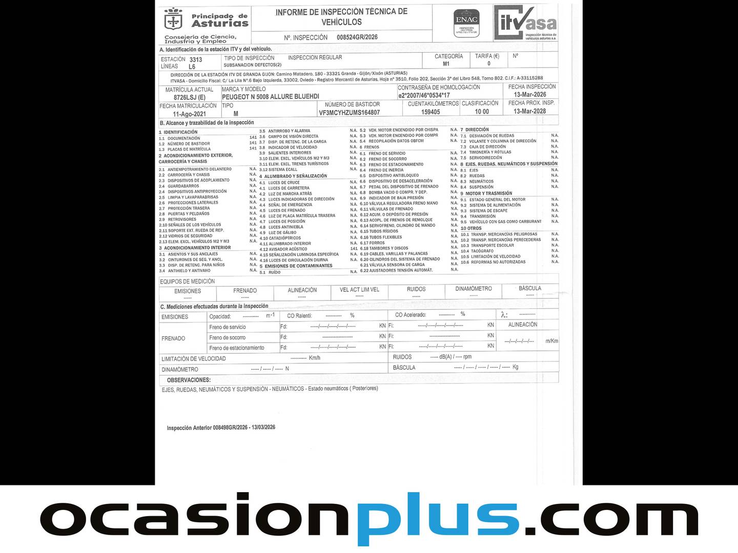 Peugeot 5008 Peugeot 5008 BlueHDi 130 S&S Allure EAT8 (130 CV) 7 PLAZAS de segunda mano