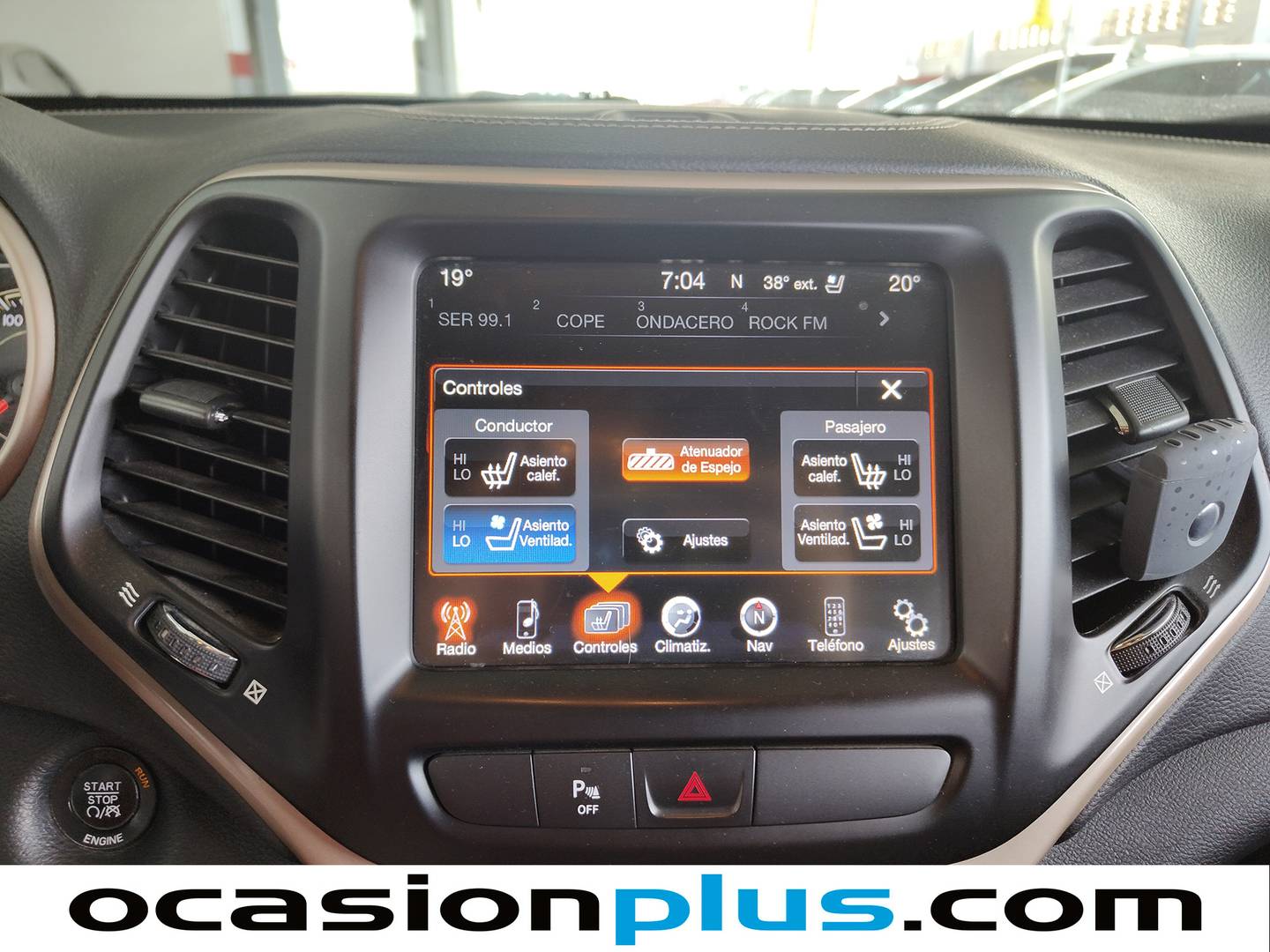 Extras y acabados del Jeep Cherokee Jeep Cherokee 2.0 CRD Limited 4x4 Active D. I (140 CV)