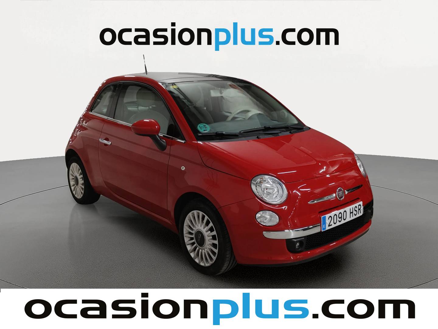 Foto delantera Fiat 500 Fiat 500 1.2 8v Lounge (69 CV) derecha