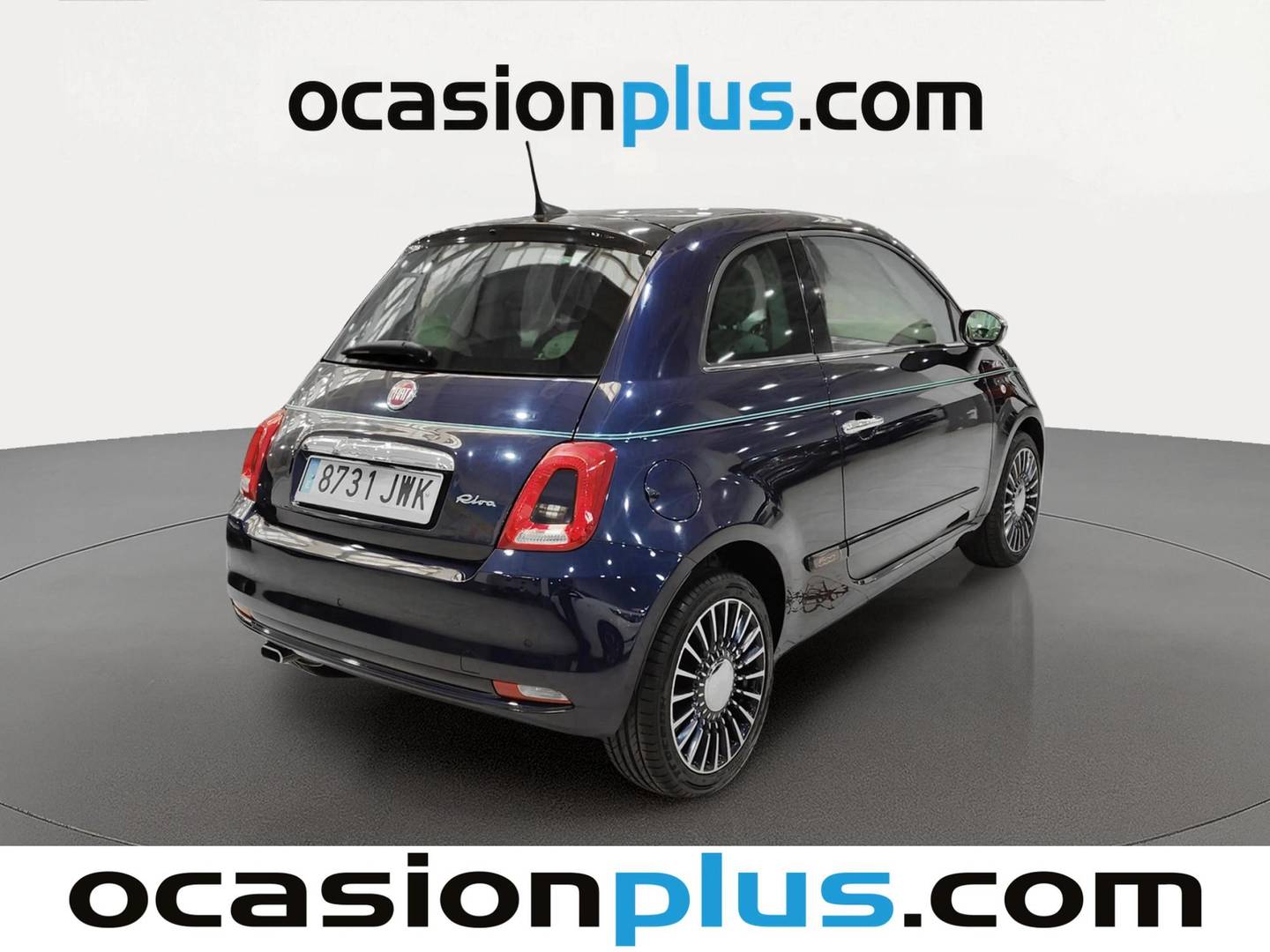Foto trasera Fiat 500 Fiat 500 1.2 Riva (69 CV) derecha