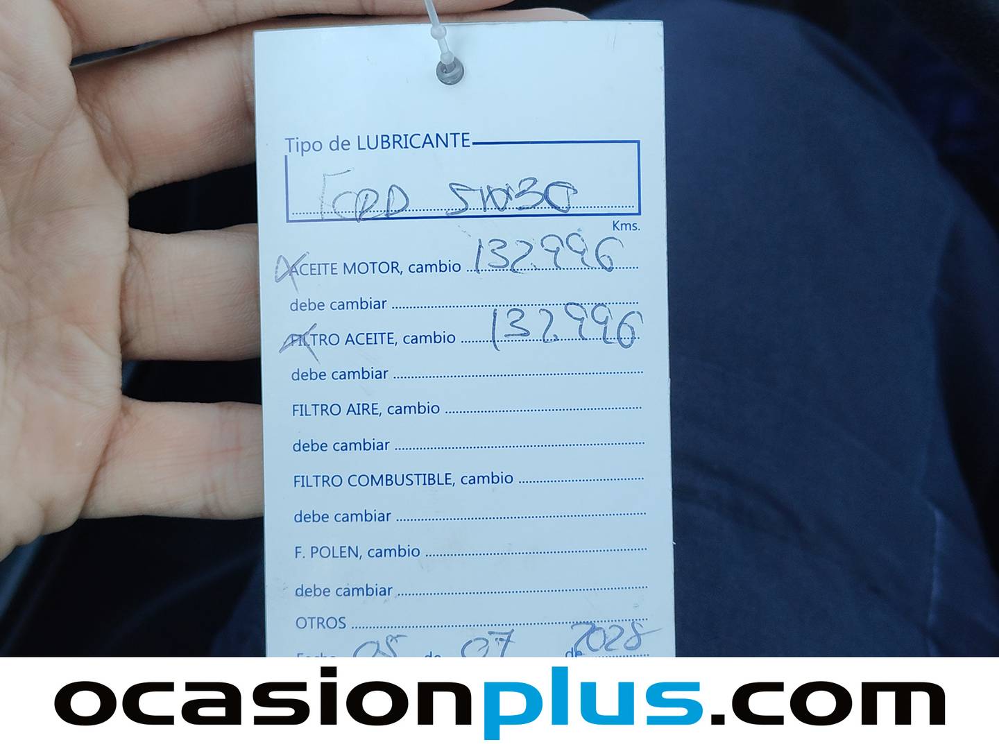 Foto del mantenimiento del Ford Fiesta Ford Fiesta 1.5 TDCI Trend  (75 CV)