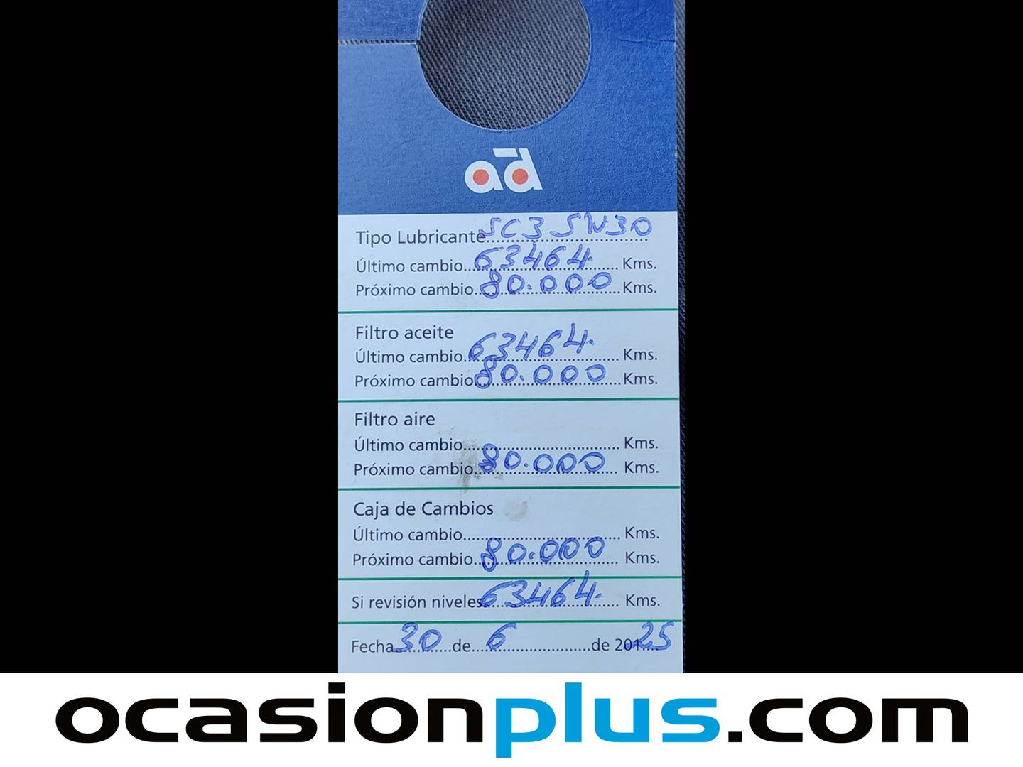 Foto del mantenimiento del Opel Astra Opel Astra 1.4 Turbo Dynamic (150 CV)