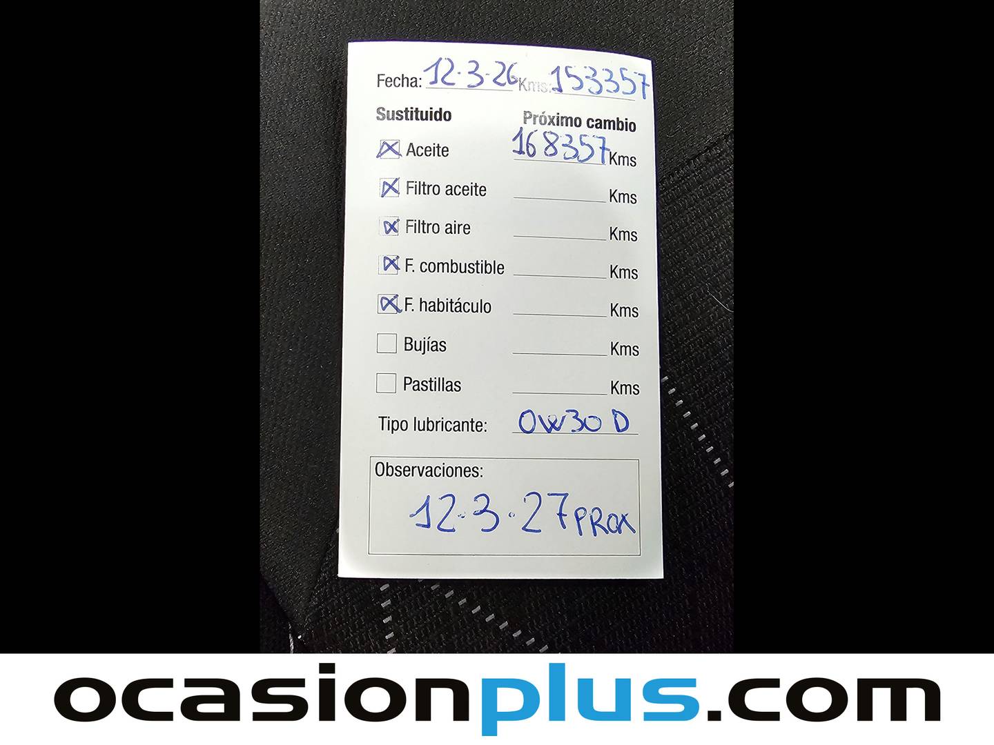 Foto del mantenimiento del Ford EcoSport Ford EcoSport 1.5 TDCi Trend+ (100 CV)