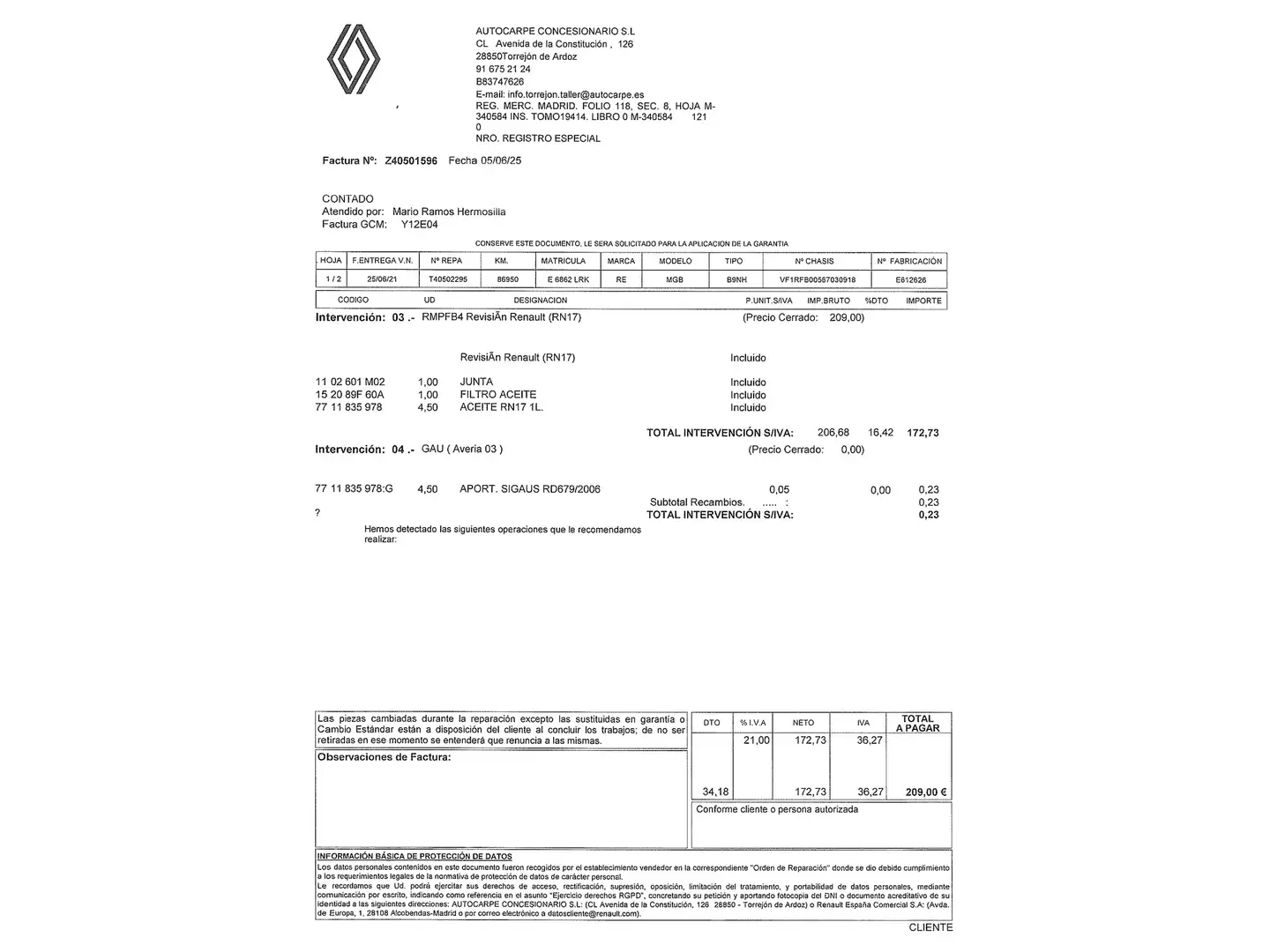 Foto Renault Mégane Renault Megane Zen E-Tech Híbrido (160 CV)
