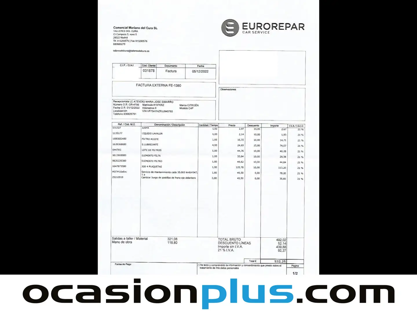 Foto Citroën Grand C4 Spacetourer Citroen Grand C4 Spacetourer BlueHDi (130CV) EAT8 Feel