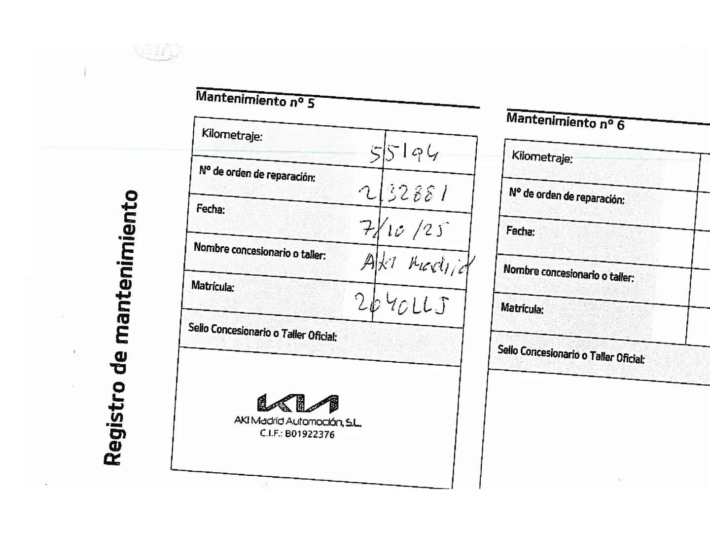 Mantenimiento