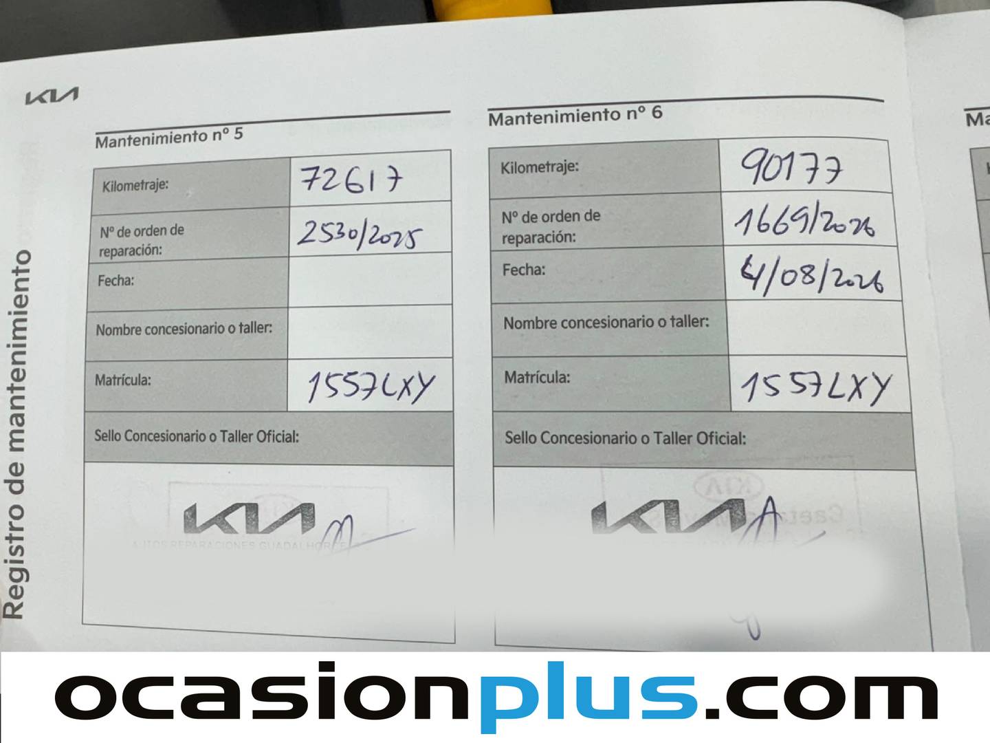 Foto del mantenimiento del KIA XCeed KIA XCeed 1.6 GDi PHEV eDrive (141 CV)