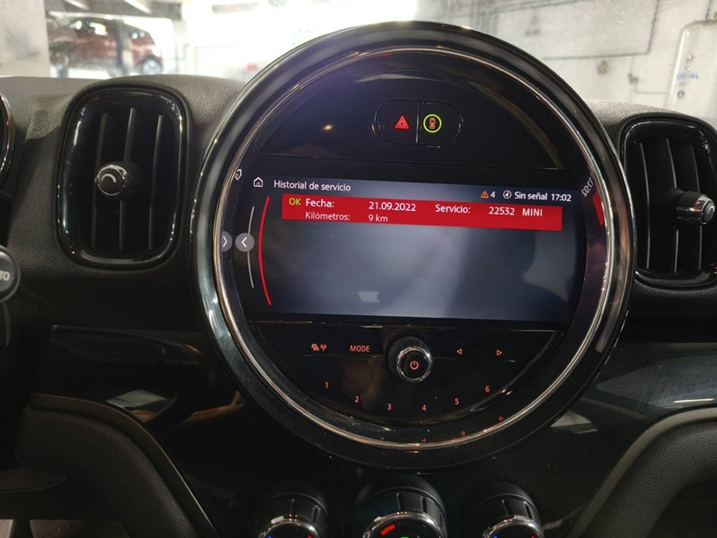 Foto del mantenimiento del Mini Countryman MINI MINI Countryman Cooper (136 CV)