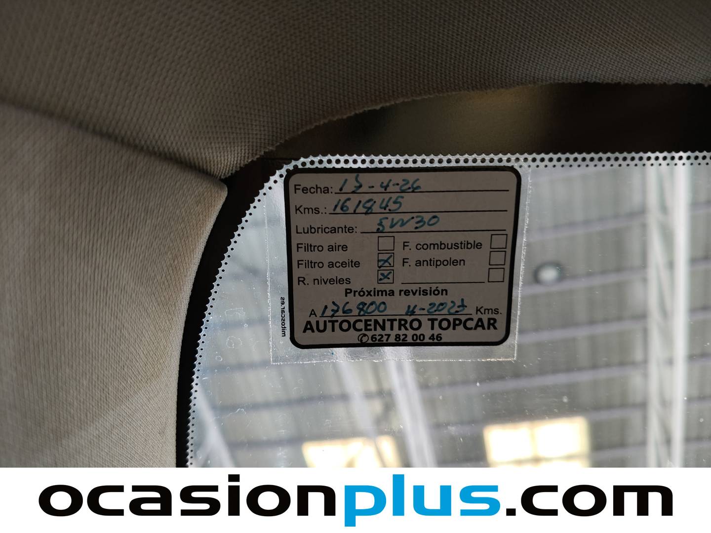 Foto del mantenimiento del Volvo S40 Volvo S40 1.8 Momentum (125 CV)