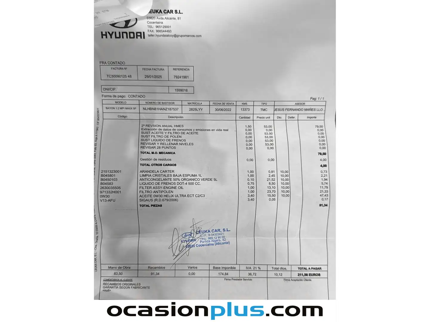 Foto Hyundai Bayon Hyundai Bayon 1.2 MPI Maxx (84 CV)