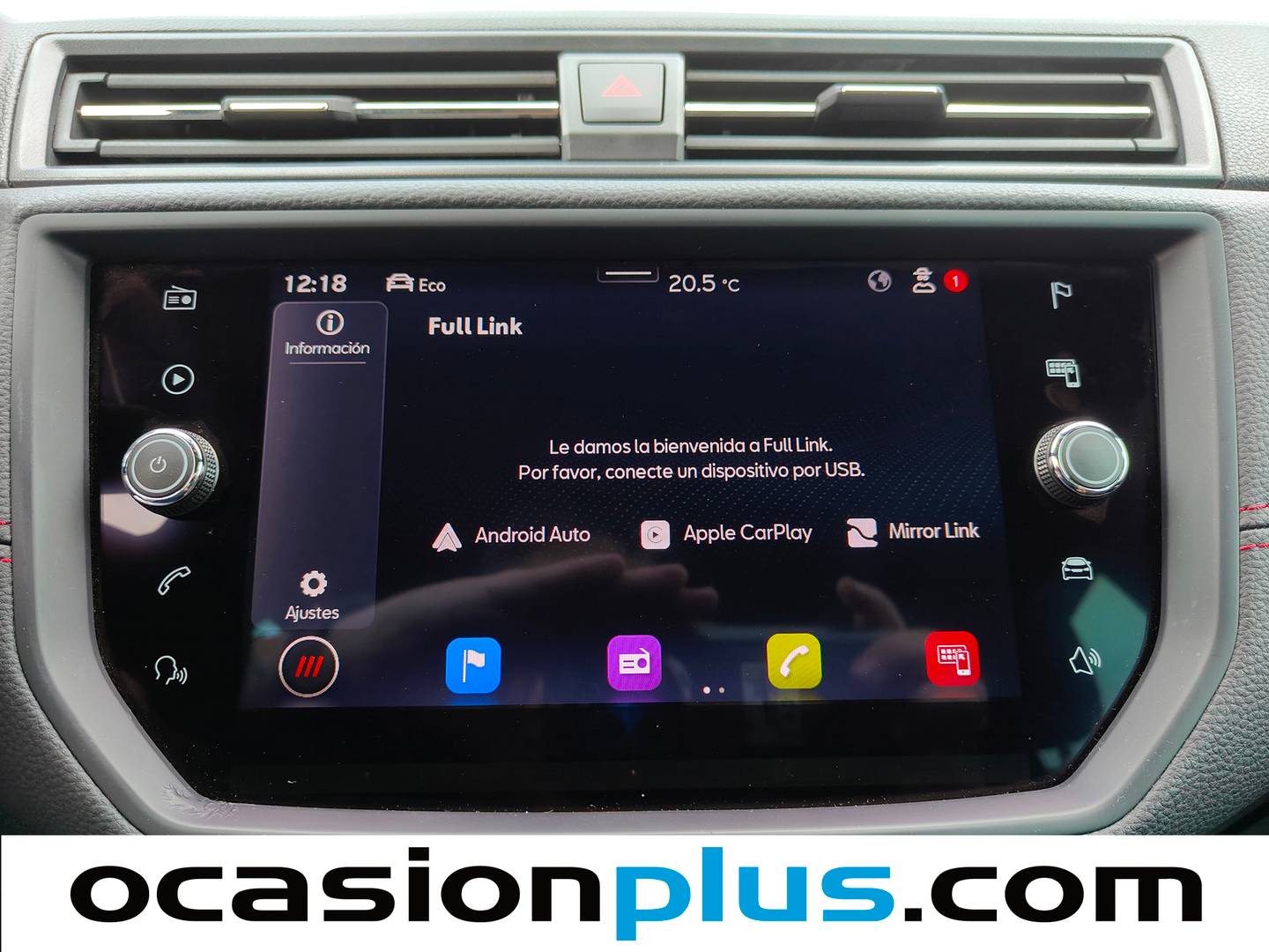 Equipamiento del Seat Arona Seat Arona 1.0 TSI FR Go2 (110 CV)