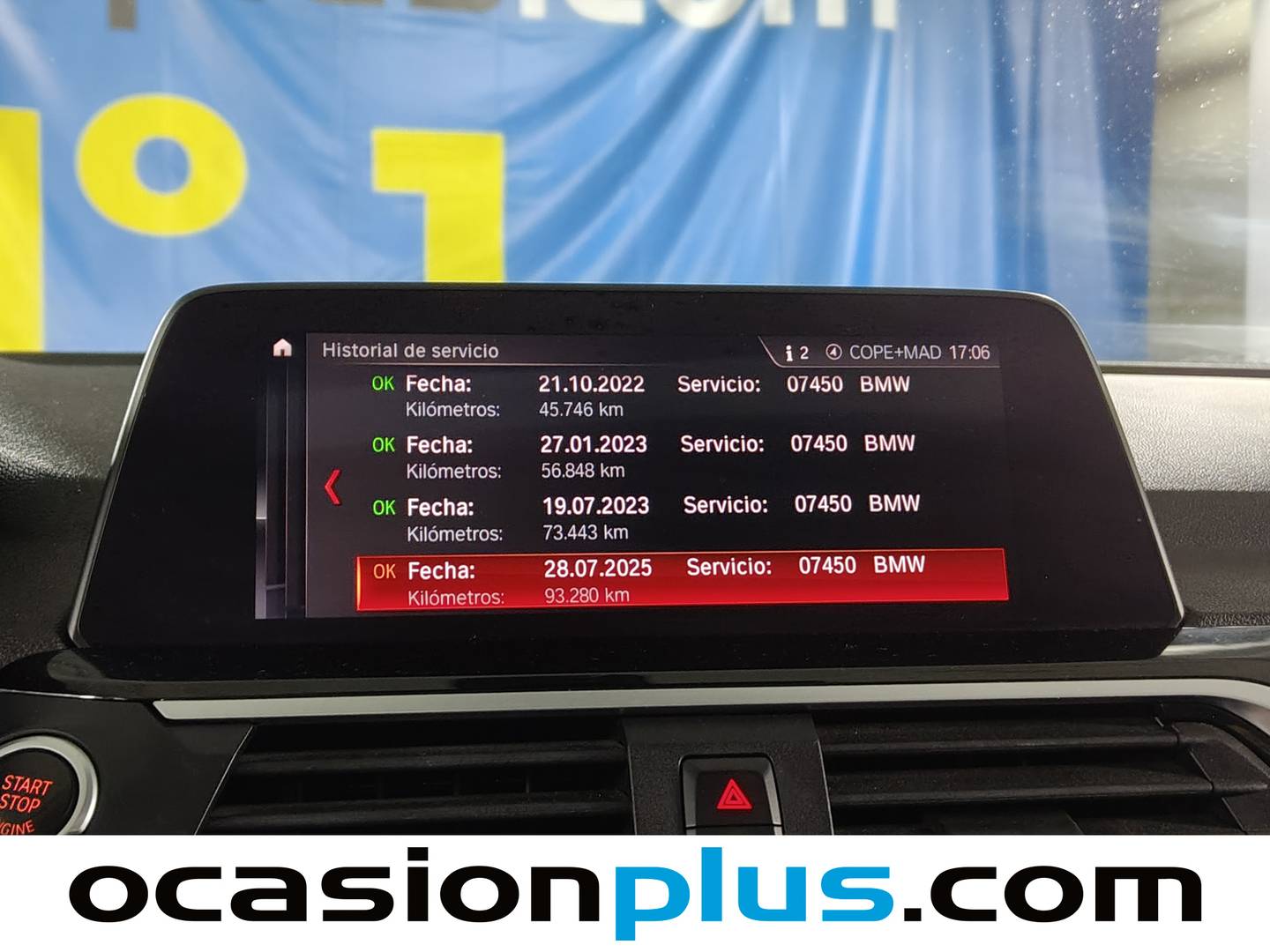 Foto del mantenimiento del BMW X4 BMW X4 xDrive20d (190 CV)