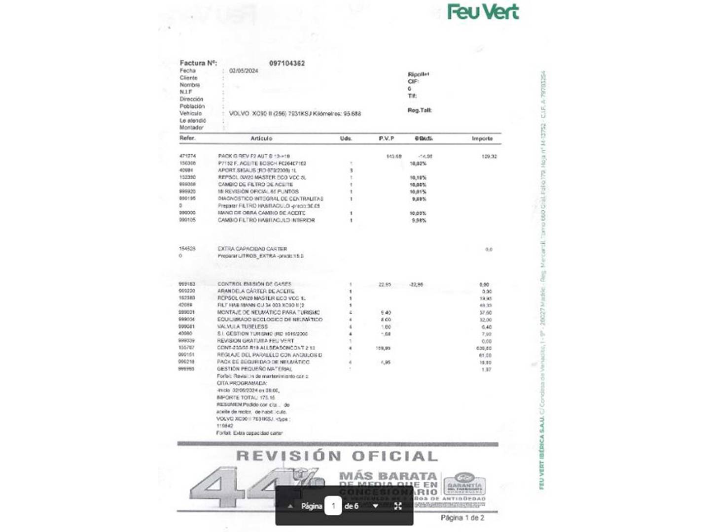 Foto Volvo XC90 Volvo XC90 D5 Momentum AWD Auto (235 CV) 7 Plazas