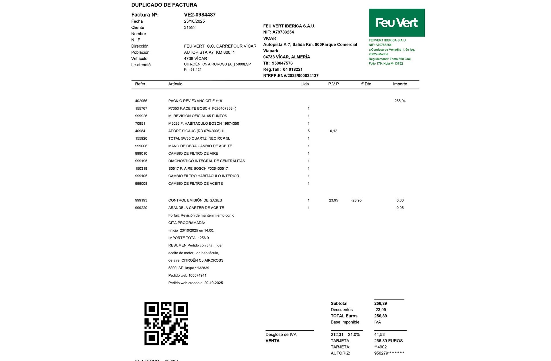 Citroën C5 Aircross PureTech 130 Live Pack - foto 23