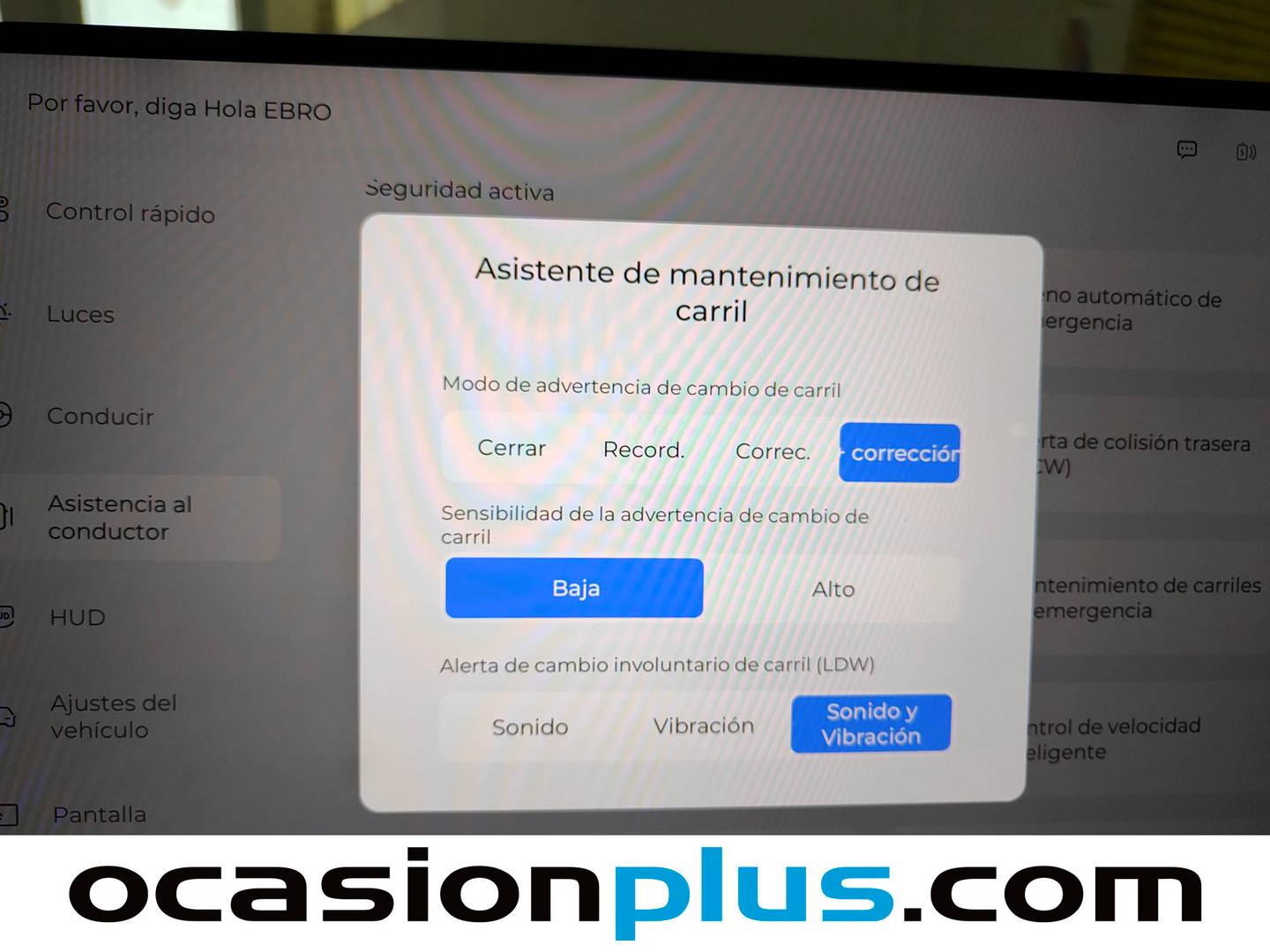 Paquetes del EBRO S800 EBRO S800 1.6 TGDI Luxury DCT (147 CV)