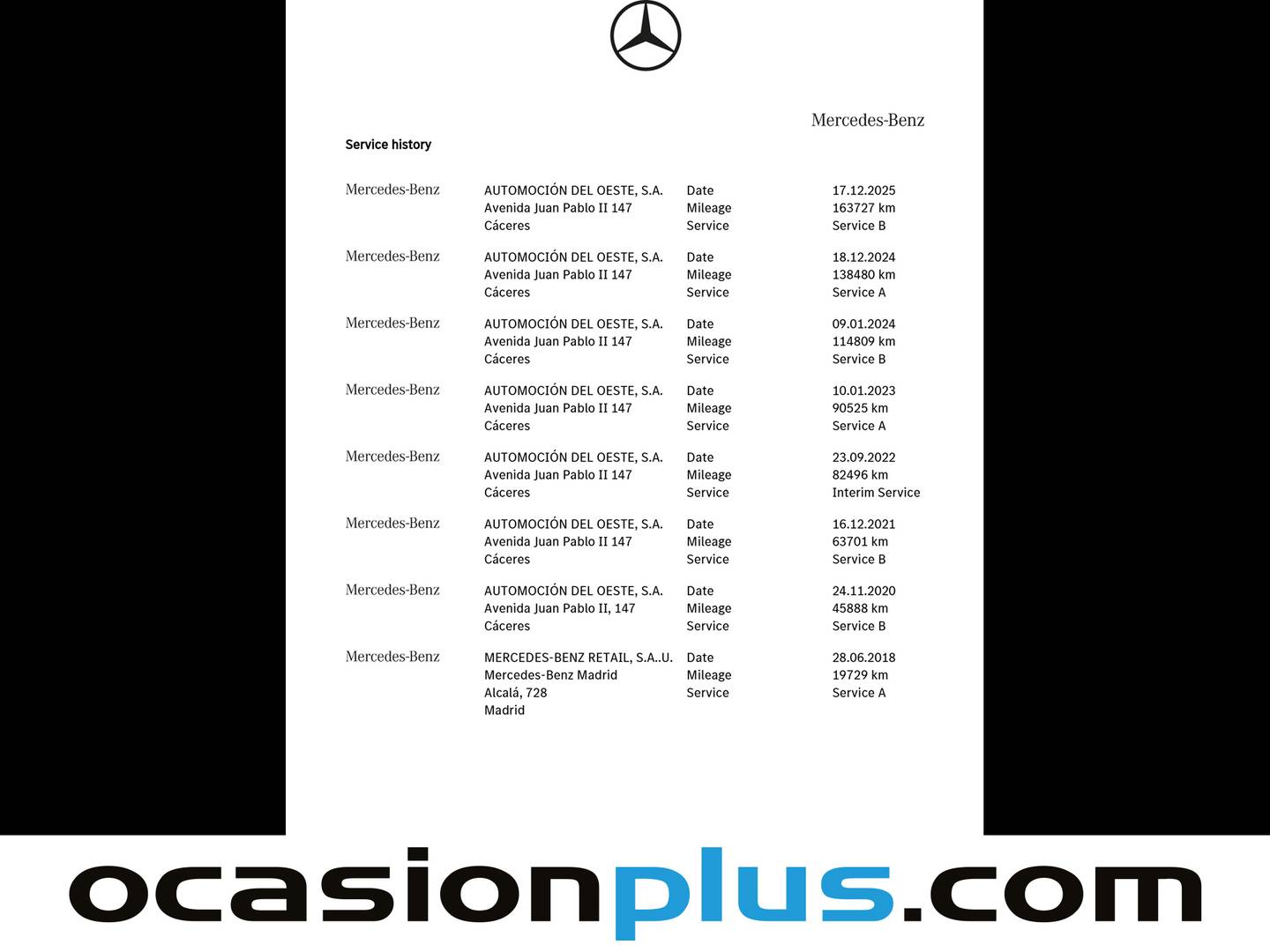 Foto del mantenimiento del Mercedes Clase GLE Mercedes GLE 250 d 4Matic (204 CV)