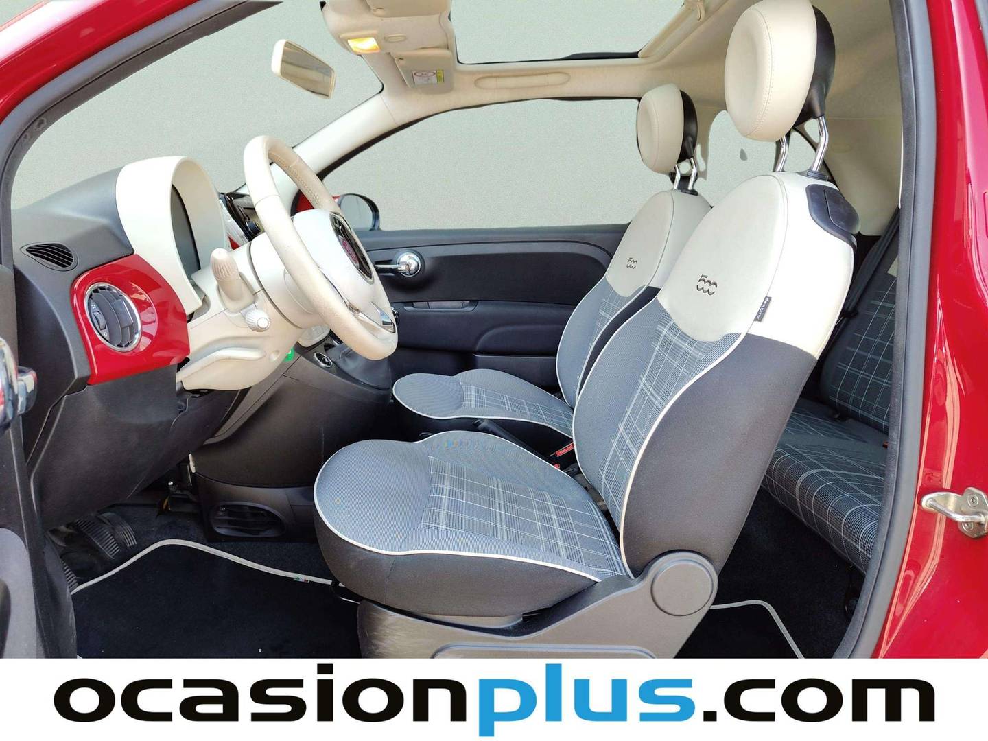 Foto asientos delanteros Fiat 500 Fiat 500 1.2 8v Lounge (69 CV)