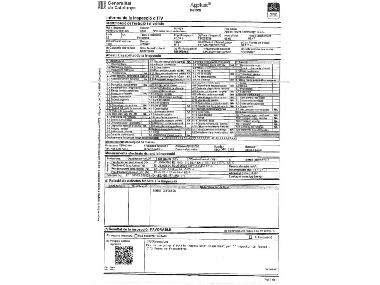 Infiniti Q30 Infiniti Q30 2.2D Sport 7DCT (170 CV) de segunda mano