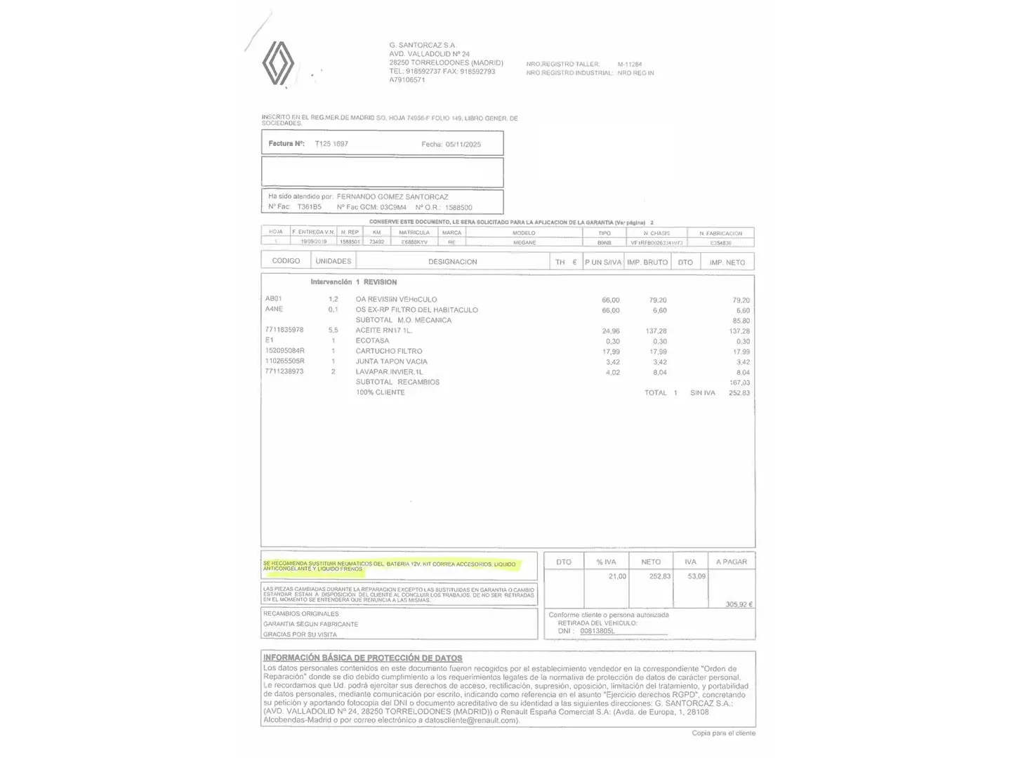 Foto Renault Mégane Renault Megane Zen TCe  (140 CV) GPF