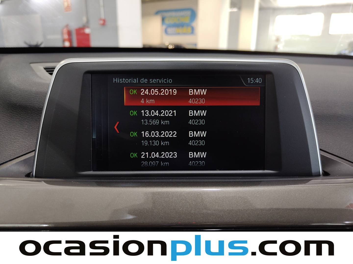 Foto del mantenimiento del BMW X1 BMW X1 sDrive18i (140 CV)