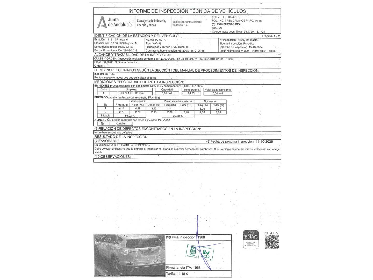 Foto Toyota Rav4 Toyota Rav4 Advance 2WD Pack Drive (143 CV)